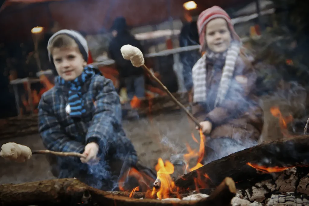 E.ON Weihnachtsbaumschlagen Verpflegung