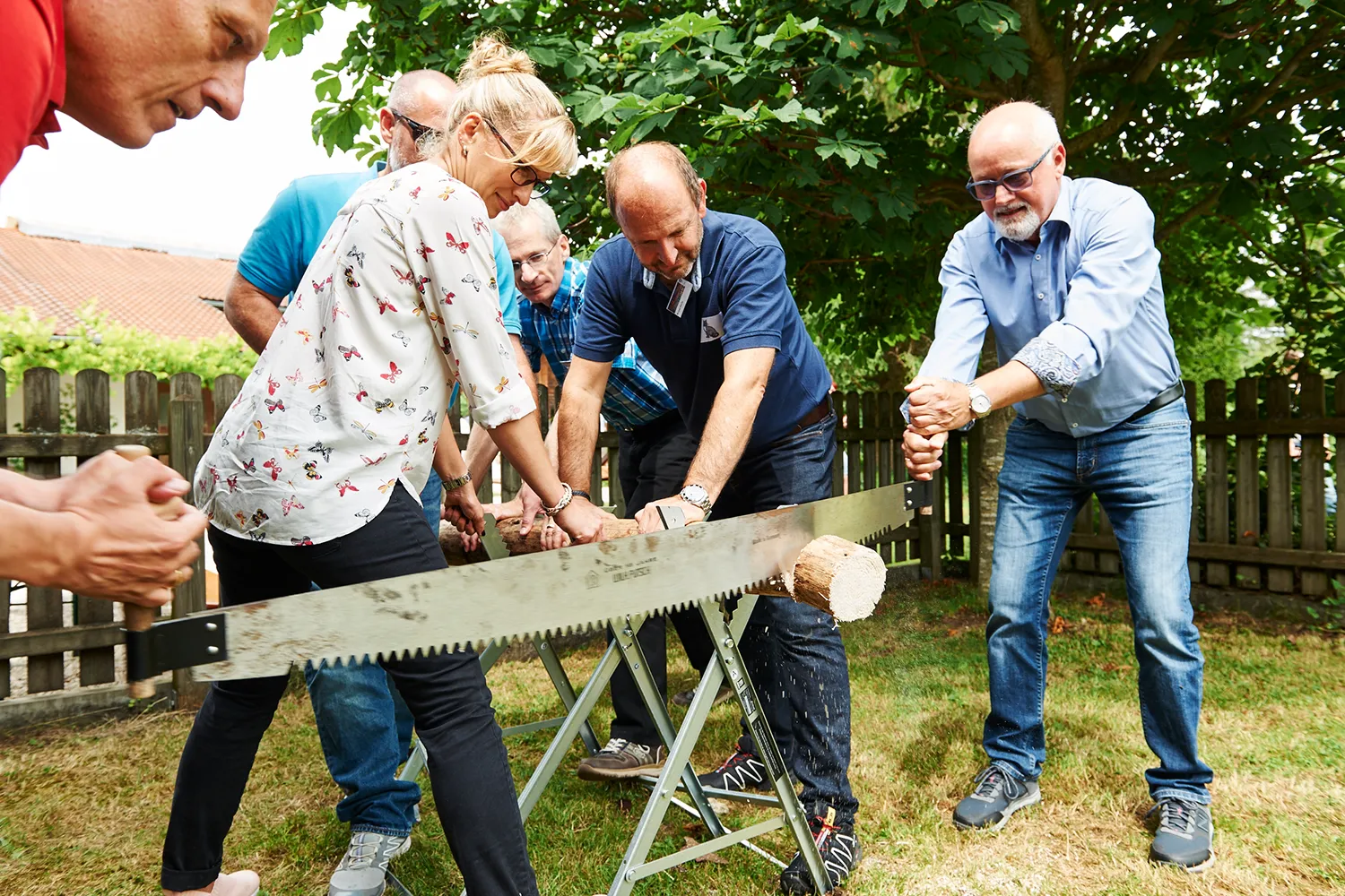 Bauernhofolympiade Teambuilding Spiel