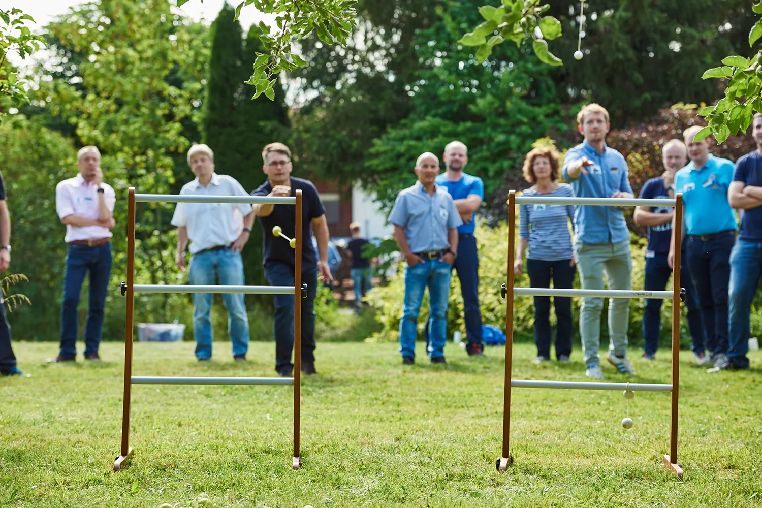 Bauernhofolympiade Teambuilding Spiel